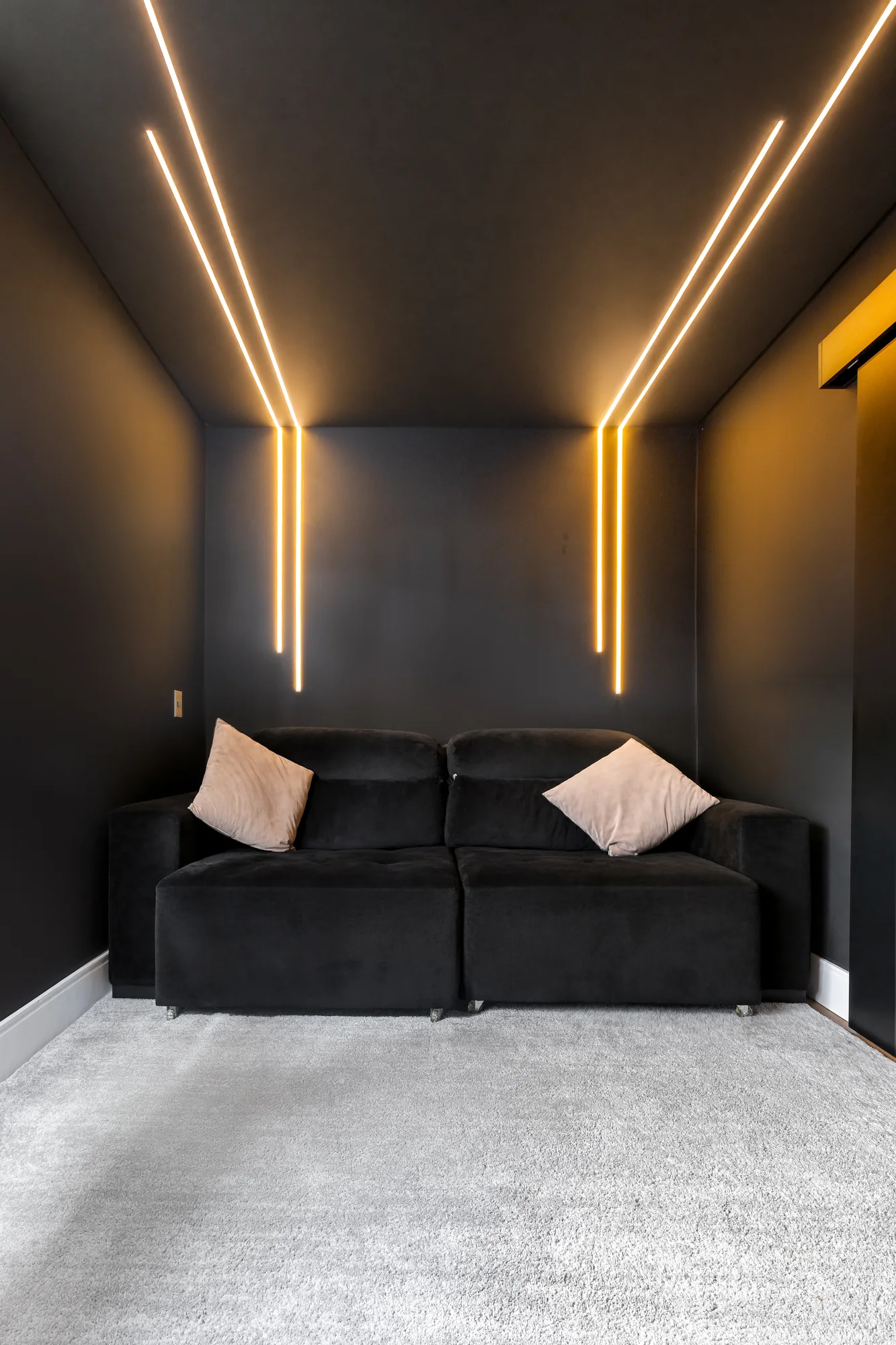 Sala de cinema renovada